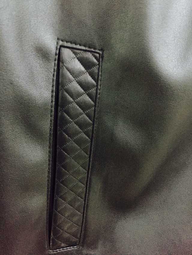 简约帅气皮外套